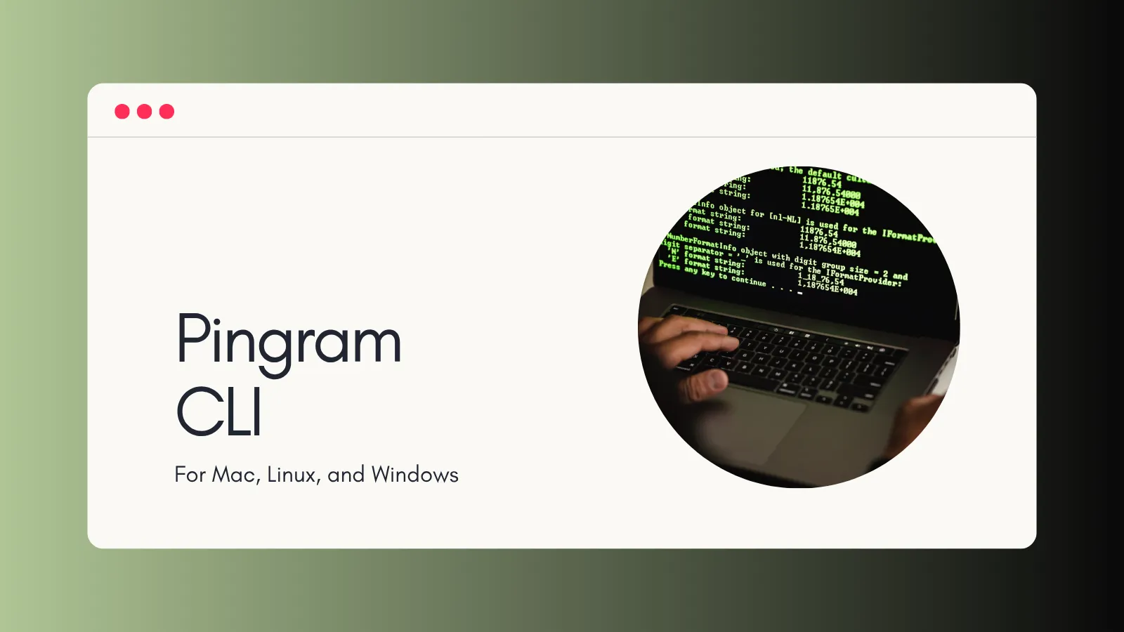 Announcing the Pingram CLI (2026)