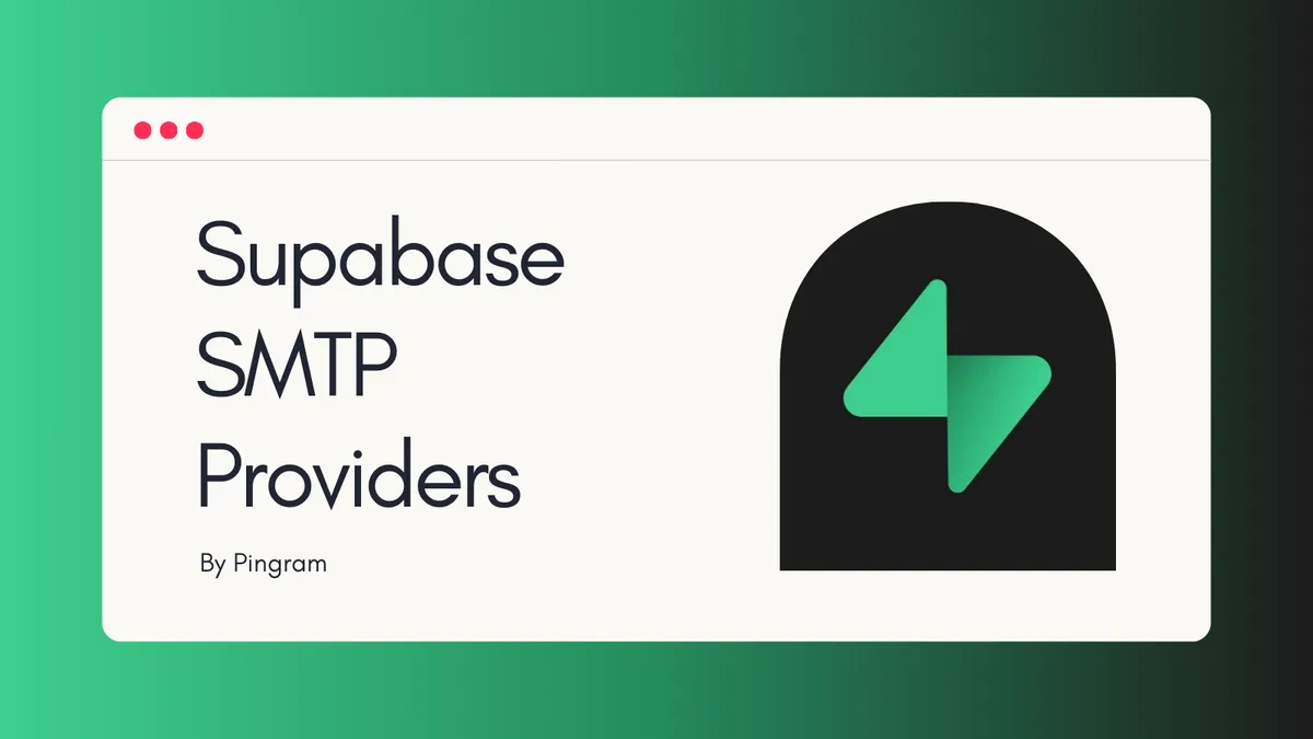 Best SMTP Providers for Supabase Compared (2026)