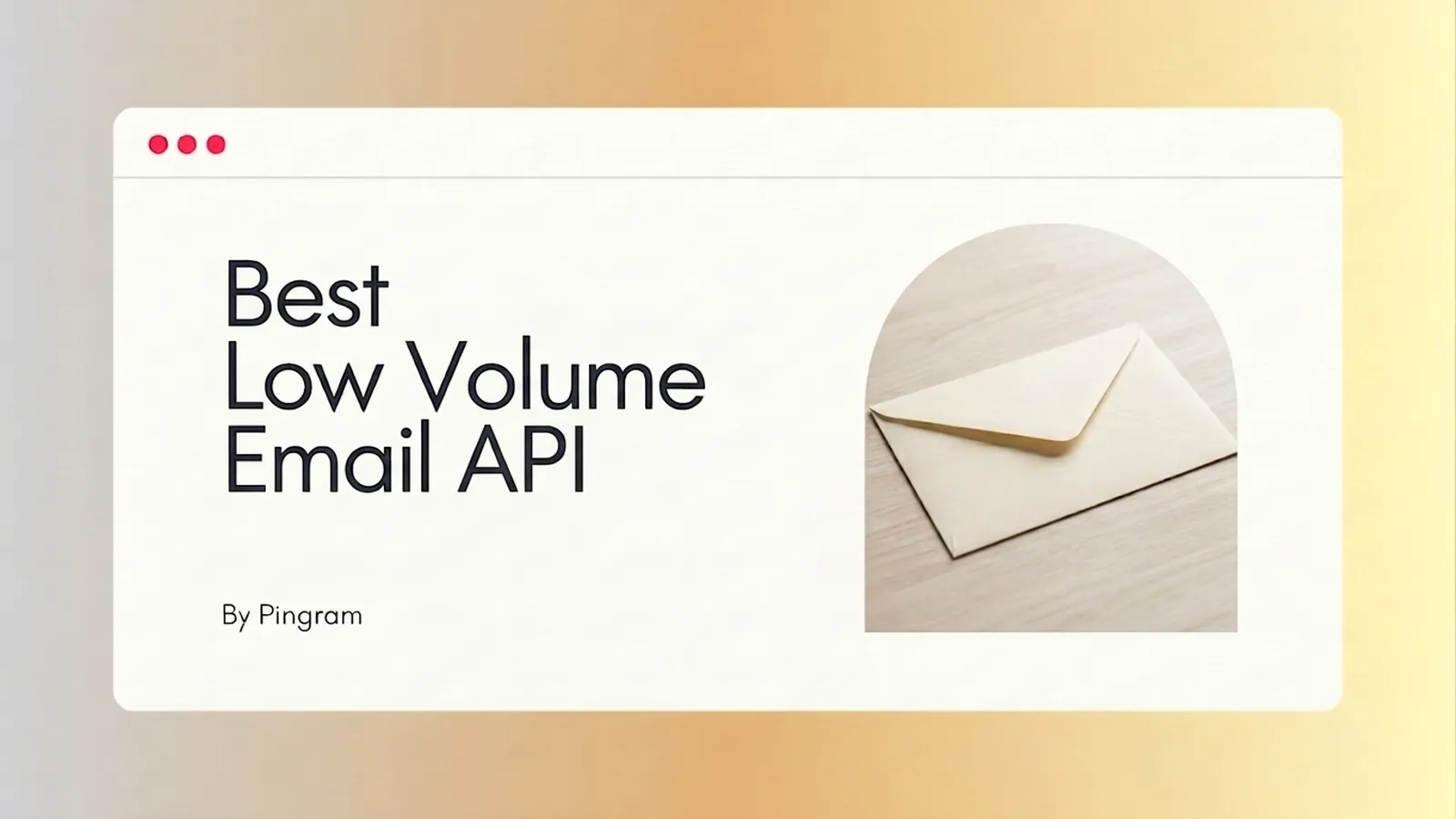 Cheapest Transactional Email for Low Volume (2026)
