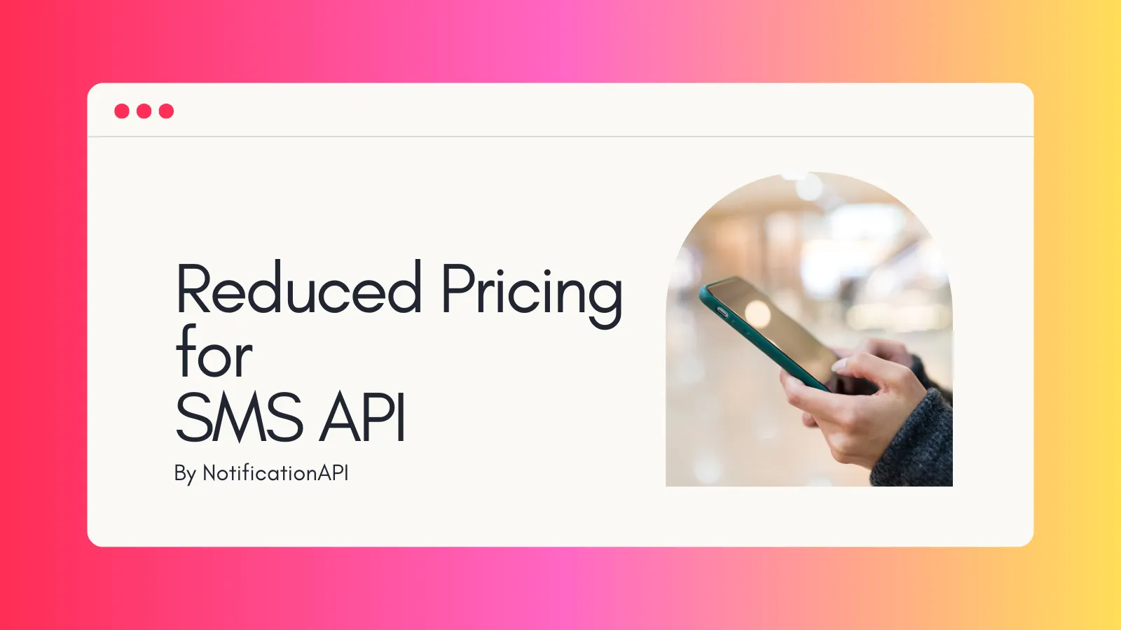 Introducing Industry-Leading SMS Pricing